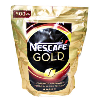 Кофе растворимый Нескафе Голд  500г